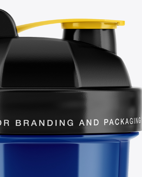 Glossy Shaker Bottle Mockup