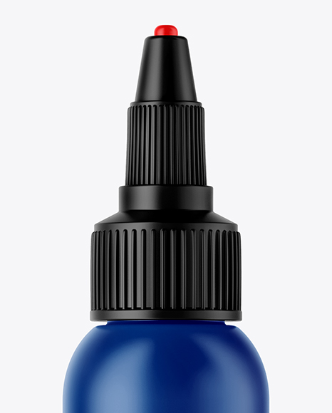 Matte Dropper Bottle Mockup