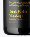 Glossy Ceramic Bottle Mockup