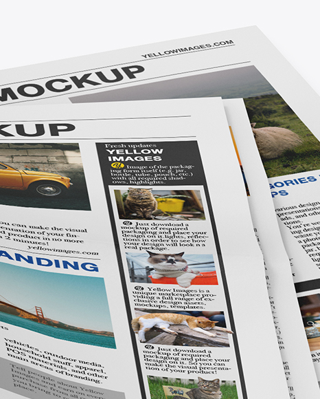 Newspaper Mockup