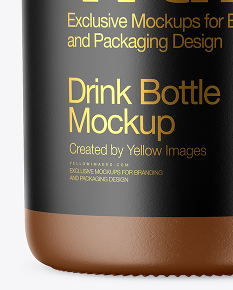 Ceramic Bottle Mockup