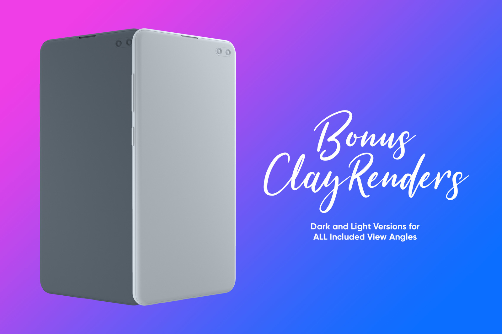 Samsung Galaxy S10+ Design Mockup Samsung Galaxy S10+ Design Mockup