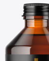 Amber Glass Bottle Mockup Amber Glass Bottle Mockup