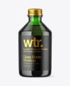 Green Glass Bottle Mockup Green Glass Bottle Mockup