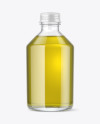 Clear Glass Oil Bottle Mockup Clear Glass Oil Bottle Mockup