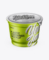 Metallic Plastic Cup Mockup Metallic Plastic Cup Mockup