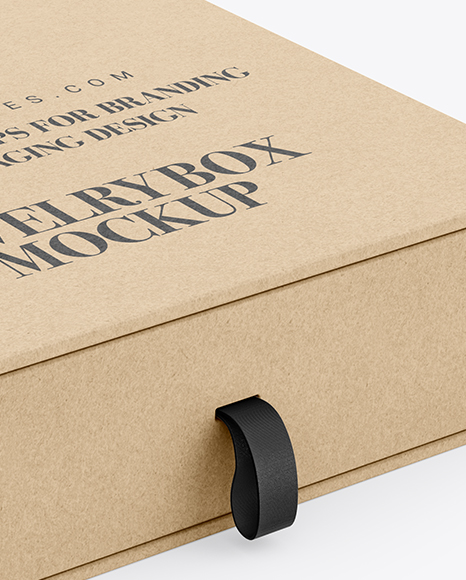 Kraft Box Mockup