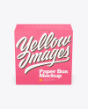 Paper Box Mockup Paper Box Mockup