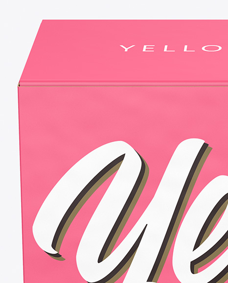 Paper Box Mockup Paper Box Mockup