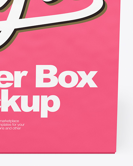 Paper Box Mockup Paper Box Mockup