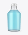 Frosted Glass Bottle Mockup