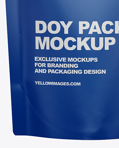 Matte Doy Pack Mockup