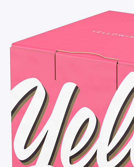 Paper Box Mockup