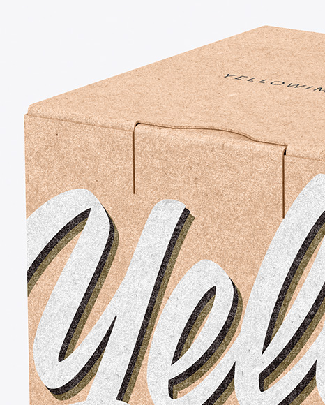 Kraft Box Mockup