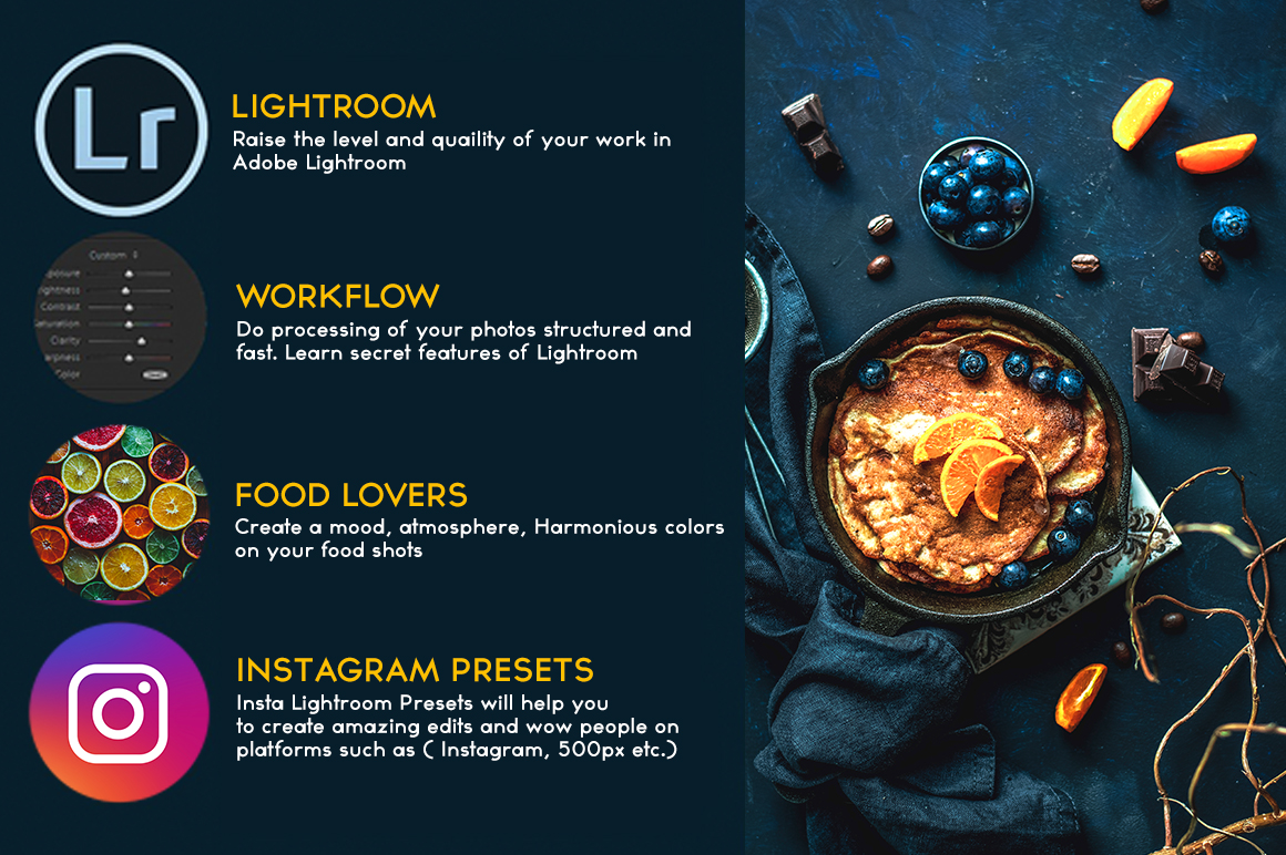 Food Lightroom Presets Food Lightroom Presets