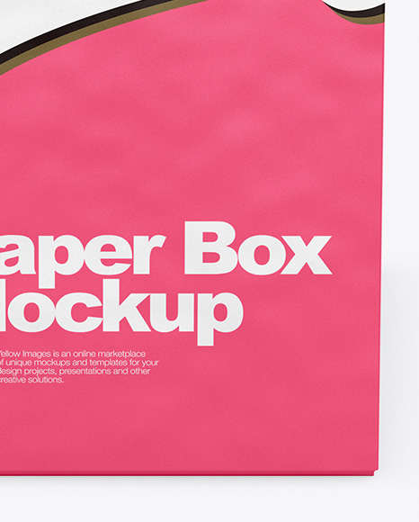 Paper Box Mockup Paper Box Mockup