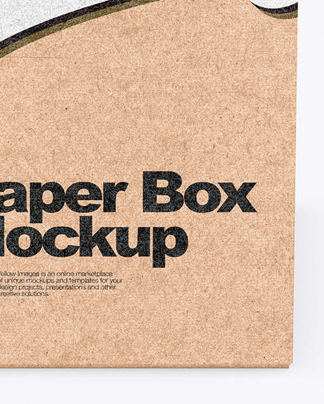 Kraft Box Mockup