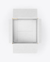 Opened Kraft Box Mockup Opened Kraft Box Mockup