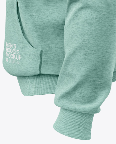 Men’s Full-Zip Hoodie Mockup