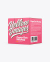 Paper Box Mockup Paper Box Mockup
