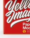 Opened Paper Box Mockup Opened Paper Box Mockup