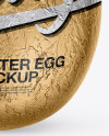 Egg in Foil Mockup - Front View