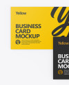 Two Business Cards Mockup