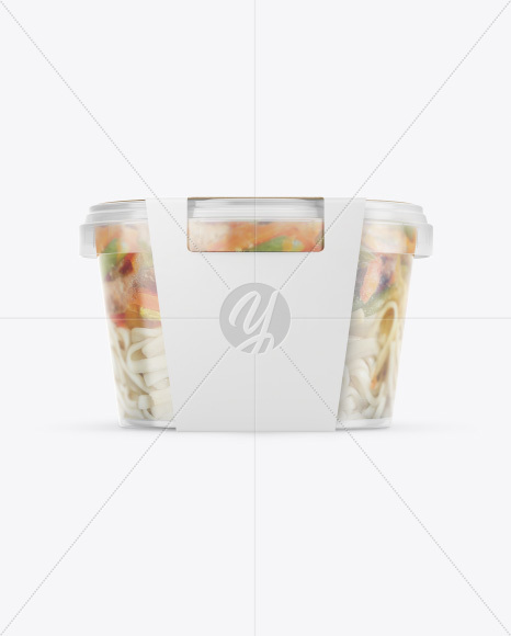 Plastic Container Mockup