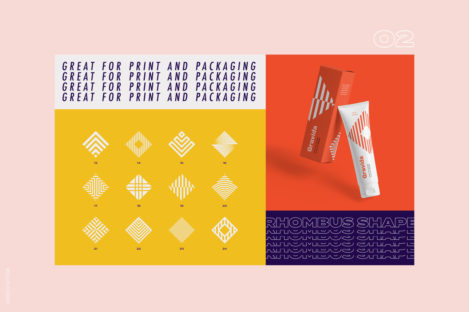 96 Geometric shapes &amp; logo marks collection Vol.2