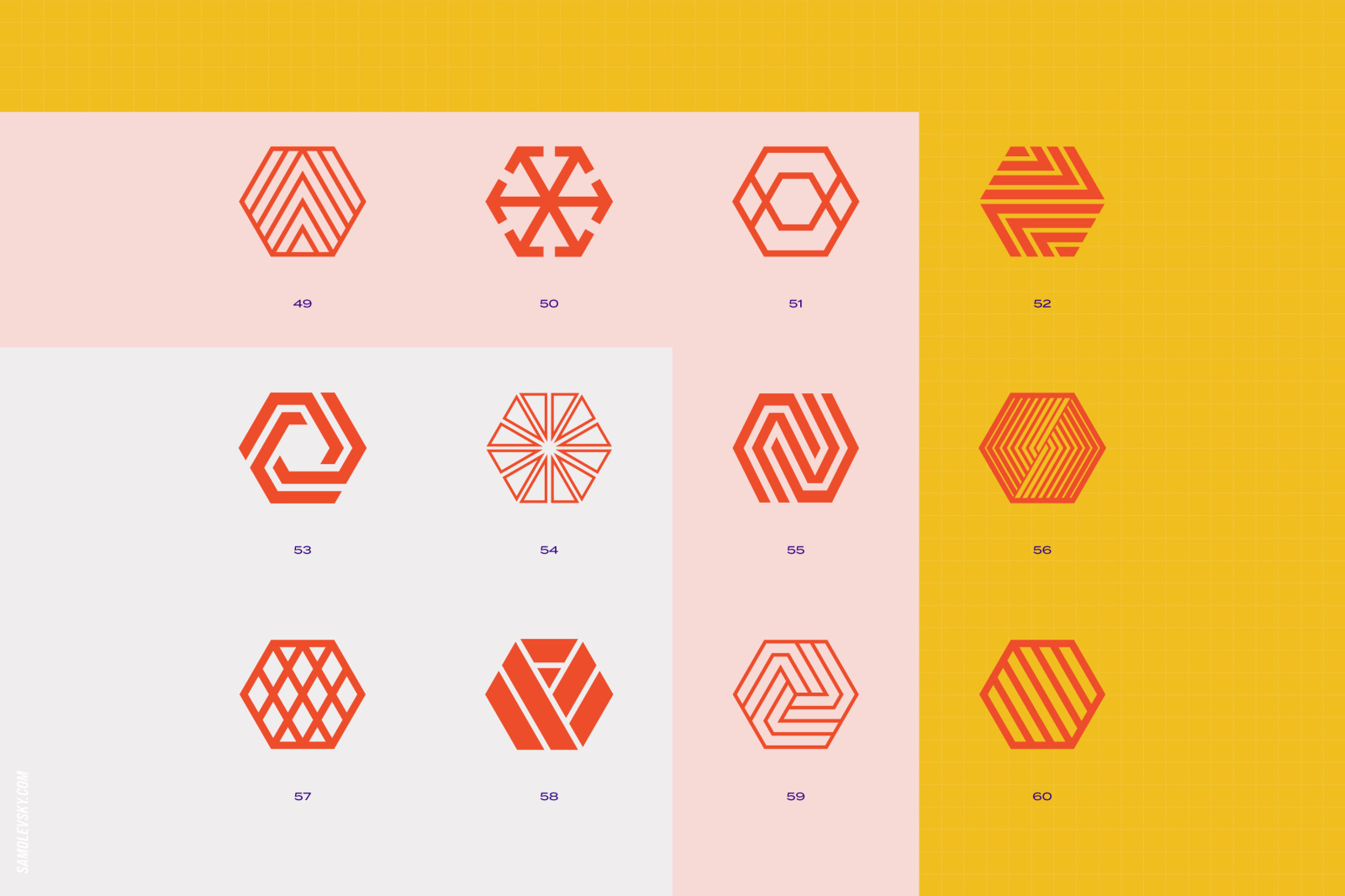 96 Geometric shapes &amp; logo marks collection Vol.2