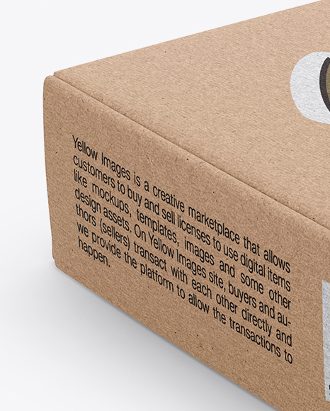 Kraft Box Mockup