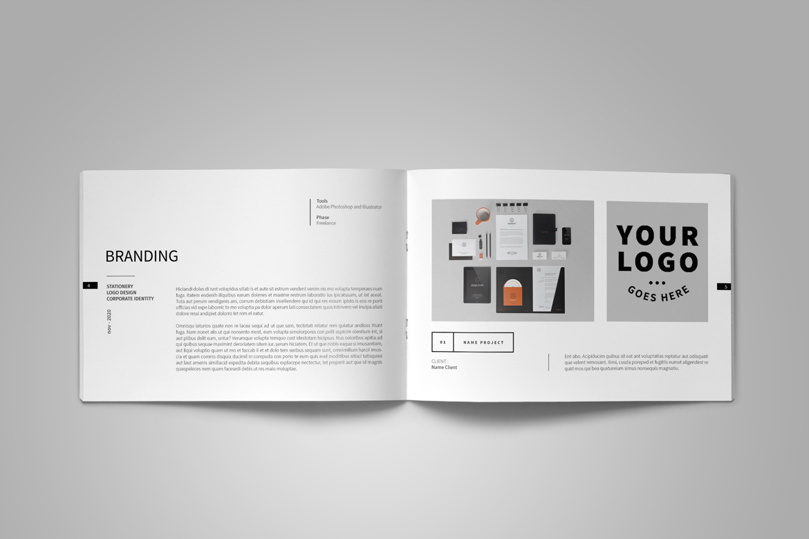 Graphic Design Portfolio Template