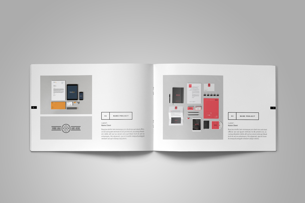 Graphic Design Portfolio Template