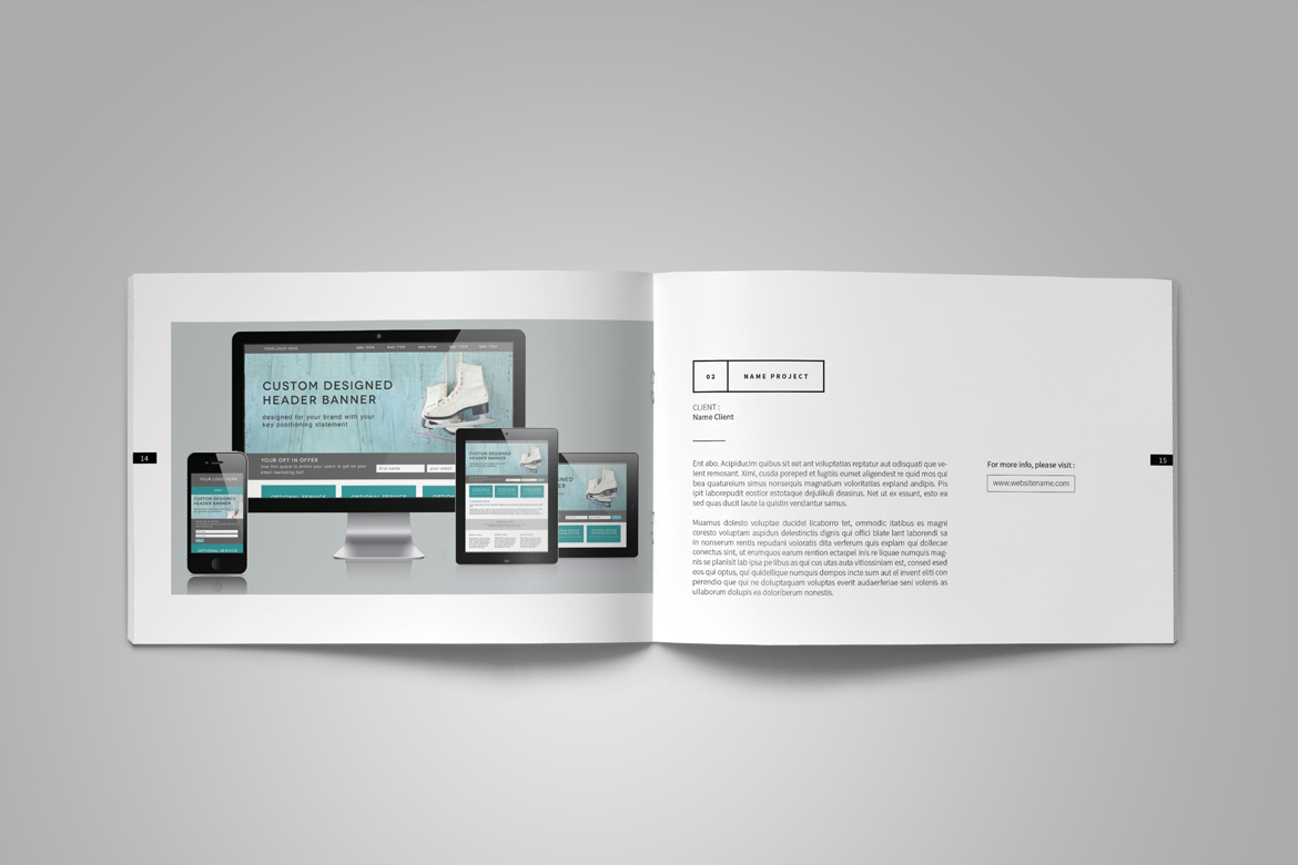 Graphic Design Portfolio Template