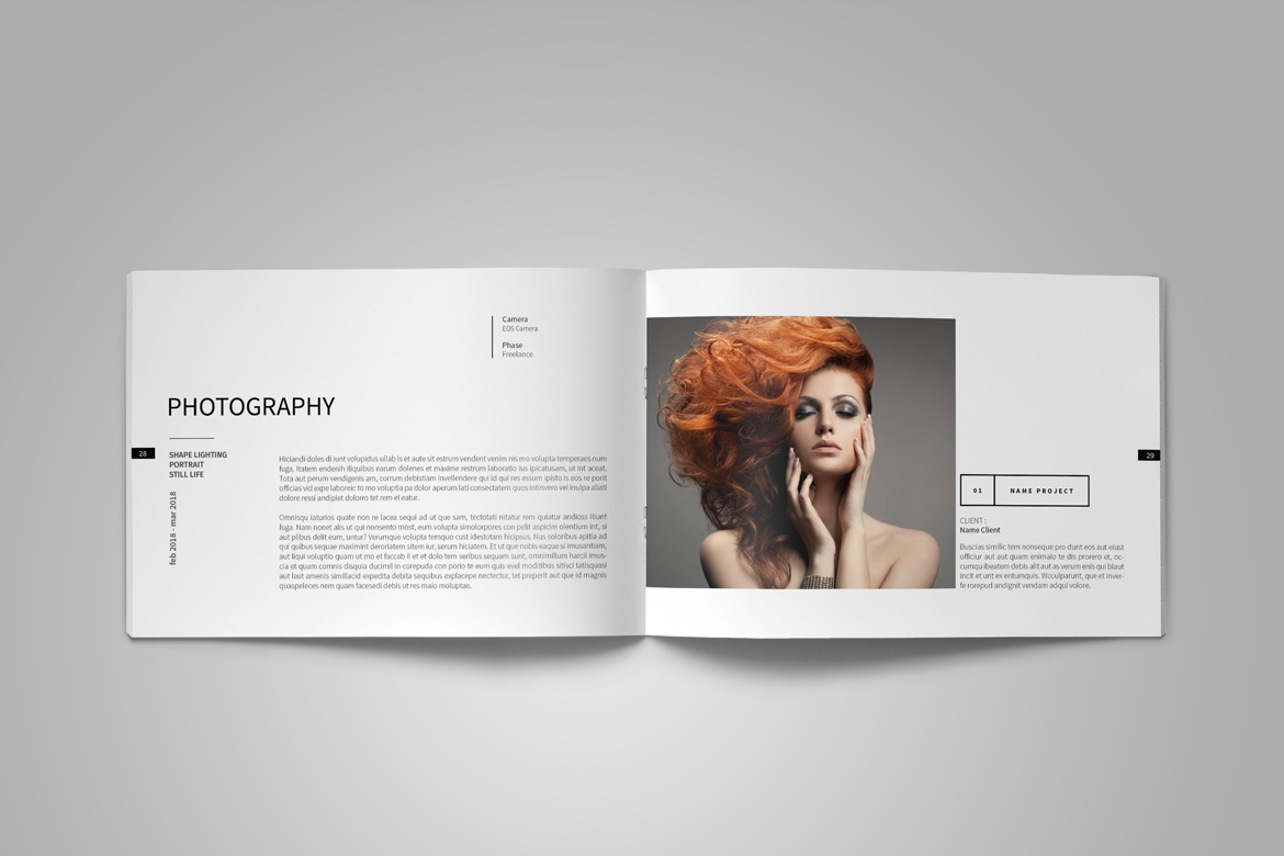 Graphic Design Portfolio Template