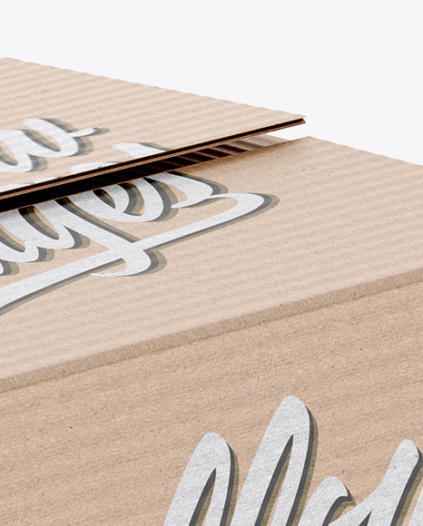 Kraft Big Box Mockup