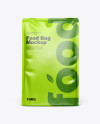 Glossy Food Bag Mockup Glossy Food Bag Mockup