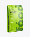 Glossy Food Bag Mockup