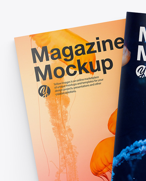 A4 Magazines Mockup