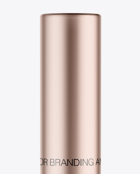 Metallic Mascara Tube Mockup