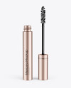 Opened Metallic Mascara Tube Mockup