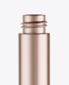 Opened Metallic Mascara Tube Mockup