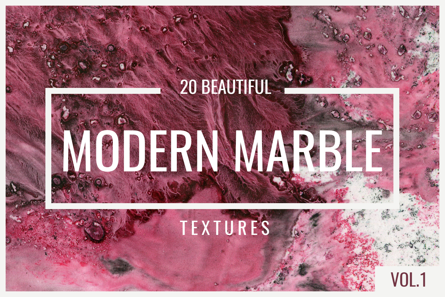 Modern marble digital paper textures