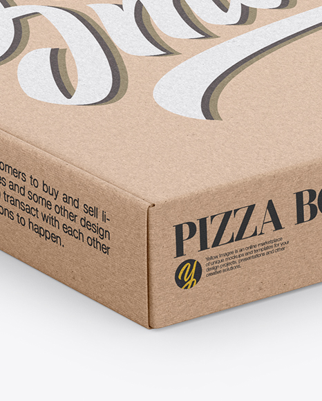 Pizza Box Mockup