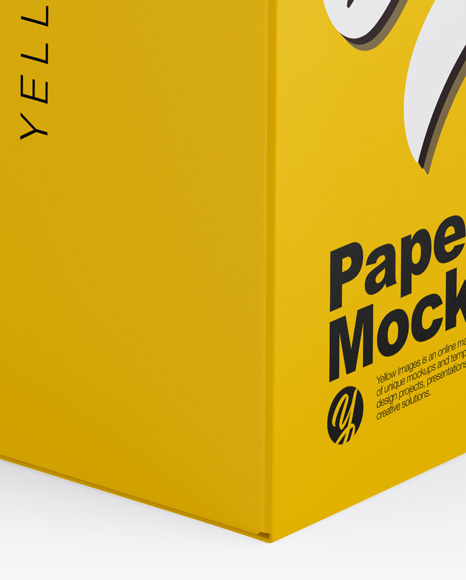 Glossy Box Mockup