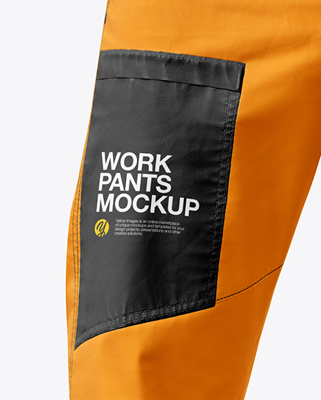 Work Pants Mockup