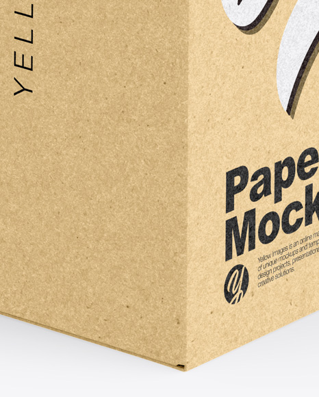 Kraft Box Mockup