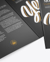 A5 Invitation Brochures Mockup