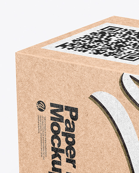 Kraft Box Mockup Kraft Box Mockup