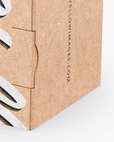 Kraft Box Mockup Kraft Box Mockup